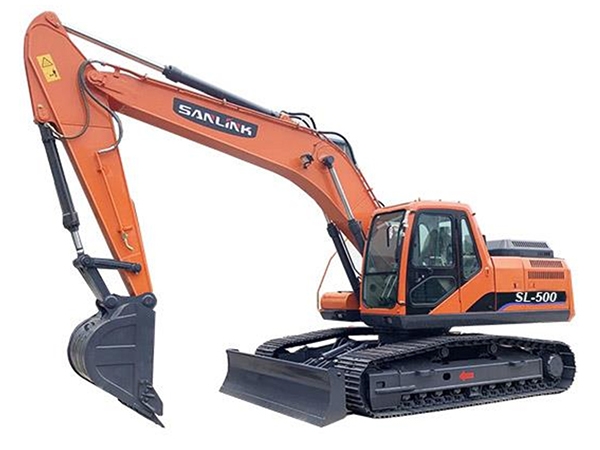 大型履帶挖掘機(jī)